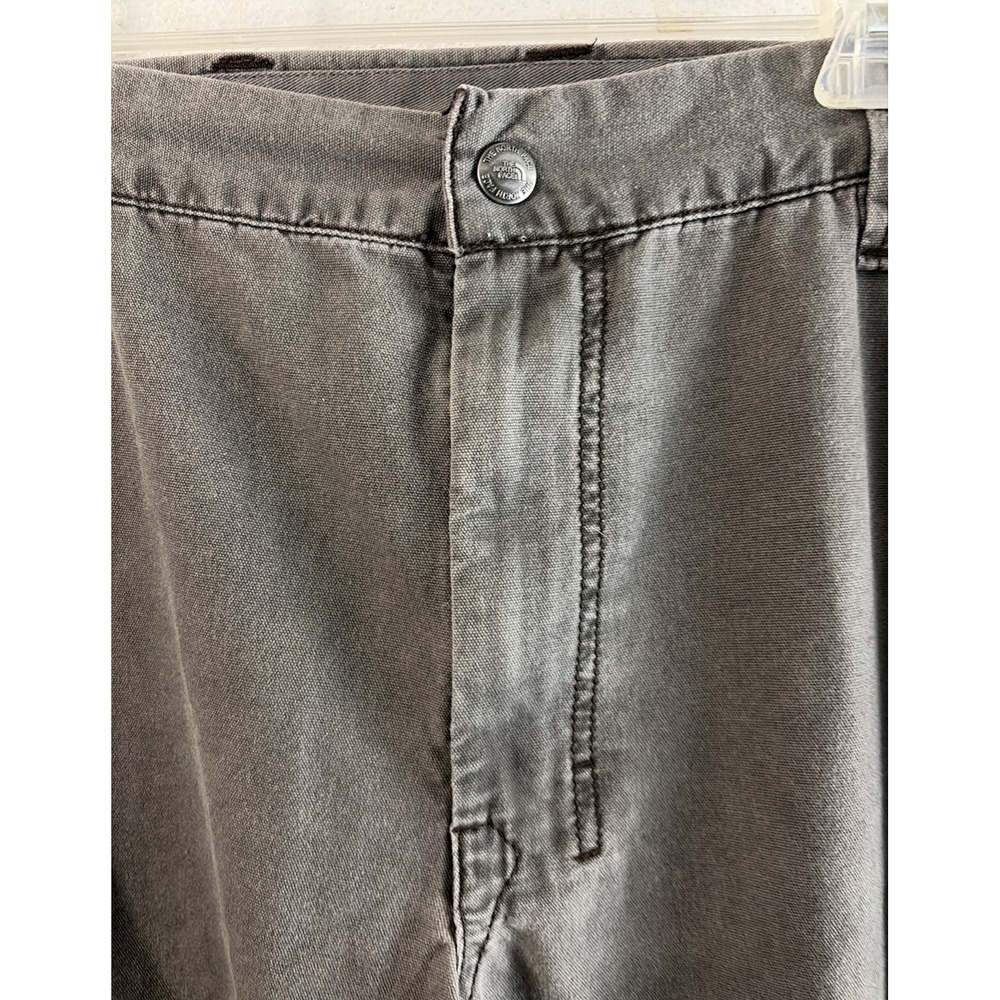 The North Face Men's Cotton Pants 40 Short Olive Green - Picture 4 of 16